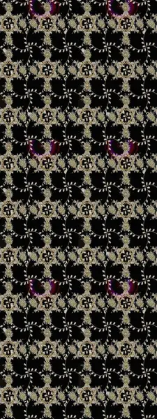 Moda baskısı. Eski model. Çiçeğin suluboya çizimlerinin mükemmel deseni. Raster illüstrasyonu. Dekorasyon ve tasarım için güzel bir desen. Suluboya çizim deseni.