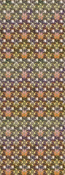 Düz çiçek öğeleri tasarım. Raster. Bahar Tema Dikişsiz desen arka plan rengi.