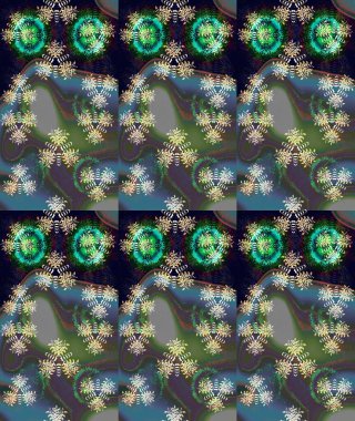 Taslak süsleme izi. Sınır Kızılderili çiçekli paisley patten. Raster Henna tarzı. Tebrik kartı geçmişi, boyama kitabı, arkaplan ve tekstil için kullanılabilir. Etnik Mandala havlusu.