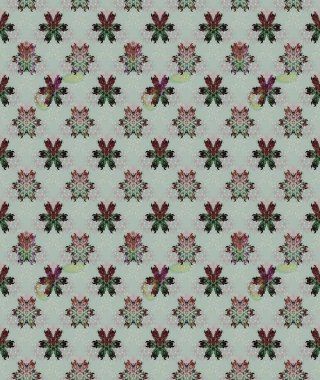 Hediye ambalaj kağıdı, tebrik kartları, posterler ve pankart tasarımı. Raster düz çiçek çizim deseni. Gri renkli çiçekler.