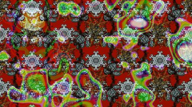 Modern gelişim kırmızı, kahverengi ve nötr raster arka plan duvar kâğıdı resimli klasik çizgi çizgisi, desenli desenli çiçekler, çiçekli süsler. Çiçekli el çizimi çizimi deseni.