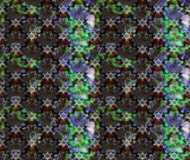 Düz Çiçek Elementleri Tasarımı. Çiçek desenli eskiz, yaz çiçekleri. Renkli Bahar Teması eskiz kalıbı. Gri renkli çiçekler.