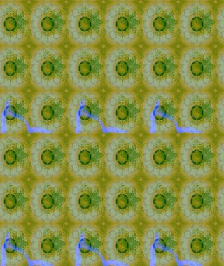 Eskiz geçmişi. Raster illüstrasyonu. Eski usul. Miles Fleur, süslü püslü bir süs. Kumaş, tekstil, duvar kağıdı baskısı için. Tomurcukları papatya çiçekleri olan sevimli bir çiçek deseni..