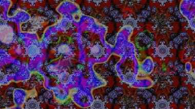 Güzel kumaş deseni. Raster suluboya çiçek deseni, narin çiçekler, menekşe, kahverengi ve gri çiçekler, tebrik kartı şablonu.