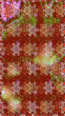 Rustik chic. Liberty stili millefleurs. Küçük kır çiçekleri sorunsuz halk desende. Tekstil, duvar kağıdı, kapakları, yüzey, baskı, hediye paketi, scrapbooking, Dekupaj için çiçek çayır arka plan.