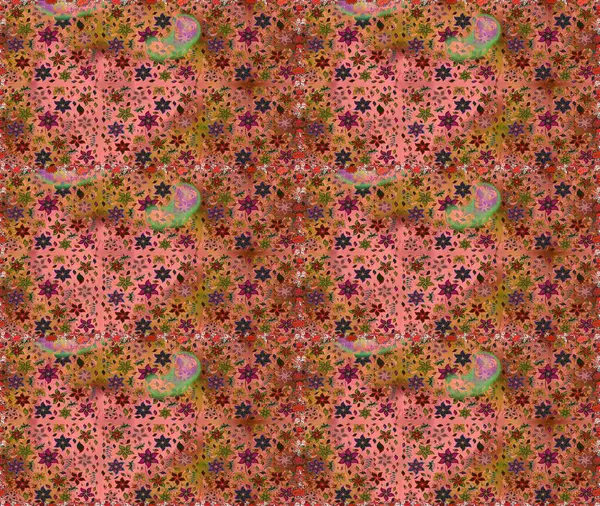 Küçük ölçekli çiçek basit şirin desende. Üretim, duvar kağıdı, baskı, hediye paketi ve scrapbooking Tekstil veya kitap için çiçek sorunsuz arka plan kapsar. Raster illüstrasyon.