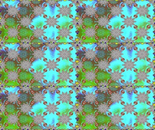 Çiçeklerle kusursuz desen. Mavi renkli çiçekler. Suluboya çizimi. El çizimi.