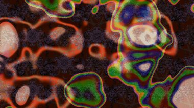 El çizimi çiçek çizimi deseni (fayans). Tekstil için suluboya eskiz deseni. Şirin çiçekleri, desenleri, kahverengi, yeşil ve gri renkleri olan renkli çizim deseni.