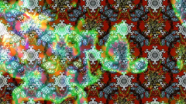 Süslü zentangle çizim dokusu, soyut çiçeklerle süslenmiş. Şekil verilmiş çiçeklerle eskiz deseni. Çiçek deseni duvar kağıdı, şablon dolguları ve web sayfası arkaplanı için kullanılabilir.