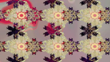 Raster deseni. Küçük çiçekte güzel bir çiçek deseni var. Çiçekli çiçek deseni, suluboya..