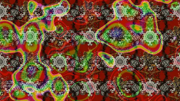 Doğum günü kartı ya da düğün davetiyesi. Suluboya çiçek buketi. Çiçekli tebrik kartı. Çiçek arkaplan. Raster illüstrasyonu. Kırmızı, kahverengi ve yeşil renklerde.