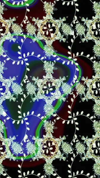 Siyah, nötr ve mavi renkte çiçekler. Çiçekli karalama şeklinde Raster çiçek deseni. Nazik, sevimli çiçek arkaplanı..