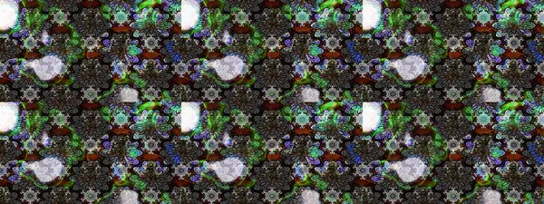 Düz Çiçek Elementleri Tasarımı. Raster illüstrasyonu. Şirin çiçek elementleri. Taslak desenli, modaya uygun kumaş deseni. Renkli Bahar Teması çizim şablonu.