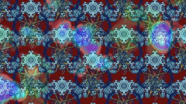 Düz Çiçek Elementleri Tasarımı. Raster. Renkli Bahar Teması çizim şablonu.