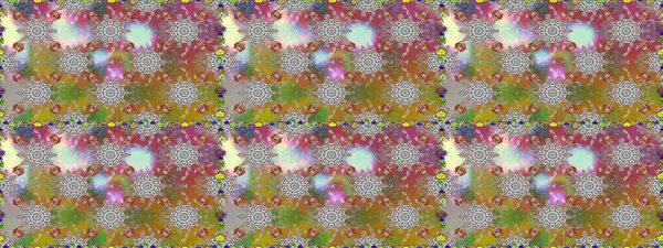 Gri renkli çiçekler. Raster illüstrasyonunda kusursuz çiçek deseni. Renkli Yaz Temalı Kusursuz Arkaplan. Düz Çiçek Elementleri Tasarımı.