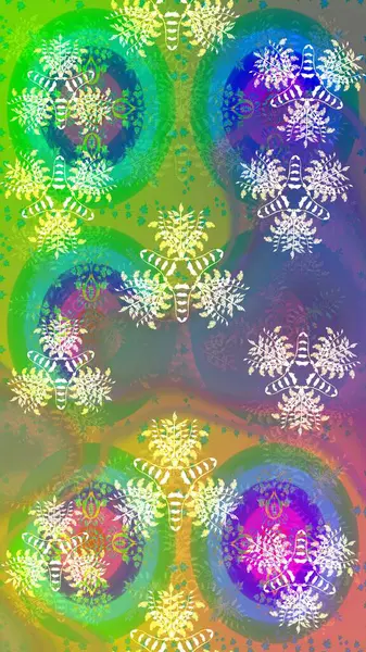 Parlak elementlerin. Çizim çiçek deseni duvar kağıdı, web sitesi arka planı, ambalaj kağıdı, davetiye, broşür, afiş veya web sitesi için kullanılabilir. El çizimi Raster illüstrasyonu.