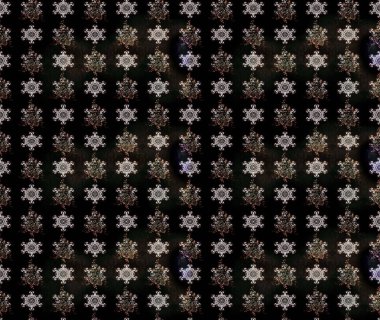 Hediye ambalaj kağıdı, tebrik kartları, posterler ve pankart tasarımı. Siyah renkli çiçekler. Raster düz çiçek çizim deseni.