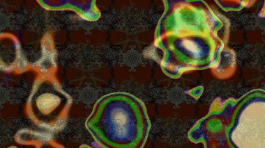 Raster Hip kumaş deseni. Eskiz Vintage Çiçek Deseni.