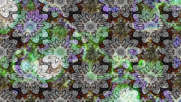 Tekstil, kumaş, kapaklar, duvar kağıtları, baskı, naylon, koleksiyon defteri, örgü, dekupaj için güzel bir eskiz. Küçük gri çiçeklerle oldukça eski bir besin torbası deseni.