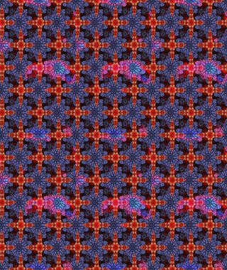 Raster illüstrasyonu. Küçük çiçekteki sevimli çiçek deseni. Raster deseni. Nazikçe, yaz çiçekleri menekşe renklerinde.