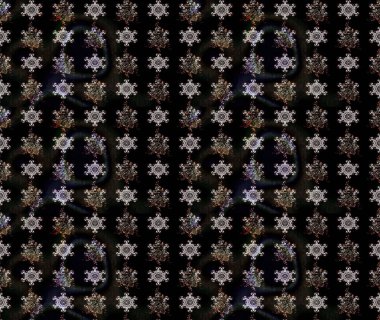 Renkli Bahar Teması eskiz kalıbı. Düz Çiçek Elementleri Tasarımı. Raster illüstrasyonundaki çiçek desenli çizim. Siyah renkte çiçekler.