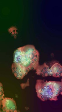 Kahverengi renkli çiçekler. Düz Çiçek Elementleri Tasarım Raster illüstrasyonu. Renkli Bahar Teması eskiz kalıbı. Çiçek eskiz kalıbı geçmişi.