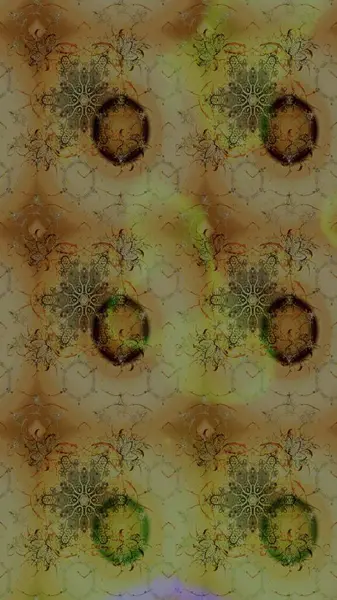 Kahverengi renkli çiçekler. Çiçek desenli eskiz, yaz çiçekleri. Renkli Bahar Teması eskiz kalıbı. Düz Çiçek Elementleri Tasarımı.