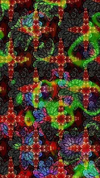 Yumuşak fayans. Paketleme, tekstil, duvar kâğıdı için çiçek eskizi. Yumuşak pamuk tasarımı. Klasik çiçek desenli. Raster taze dokusu.