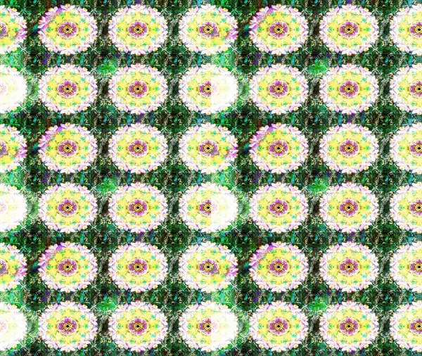 Güzel kumaş deseni. Raster Illustrasyon 'daki Çiçek Deseni' nin son moda çizimi. Renkli Yaz Temalı eskiz kalıbı. Düz Çiçek Elementleri Tasarımı.