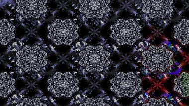 Çiçek arkaplanlı soyut zarafet eskiz deseni. Raster Güzel kumaş deseni.