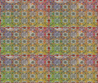 Raster deseni. Çiçekler, suluboya ile dikişsiz çiçek deseni. Küçük çiçek Güzel Çiçek desen.