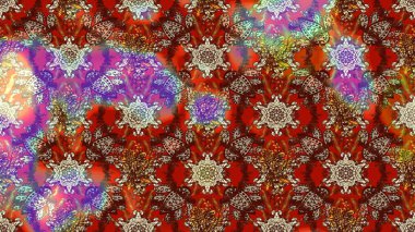 Raster Güzel kumaş deseni. Çiçek arkaplan ile soyut zarafet çizim deseni.