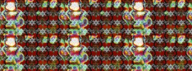 Çiçek deseni duvar kağıdı, desen dolguları ve web sayfası arka planı için kullanılabilir. Şekil verilmiş çiçeklerle eskiz deseni. Süslü zentangle çizim dokusu, soyut çiçeklerle süslenmiş..