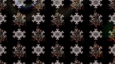 Siyah renkli çiçekler. Çiçek süslemeli çizim deseni. Raster illüstrasyonu.