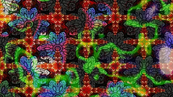 Raster illüstrasyonu. Siyah renkli çiçekler. Çizim çiçek deseni duvar kağıdı için kullanılabilir.