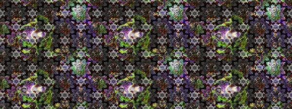 Küçük gri çiçekli oldukça eski bir besin torbası deseni. Millefleur 'lar. Tekstil, kumaş, kapaklar, duvar kağıtları, baskı, paket, koleksiyon defteri, örgü, dekupaj için çiçek arkaplanı..