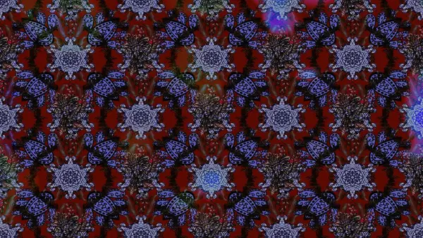 Siyah, kahverengi ve kırmızı renkte çiçekler. Düz Çiçek Elementleri Tasarımı. Sketch Colour Spring Theme eskiz kalıbı. Sevimli çiçek raster deseni.