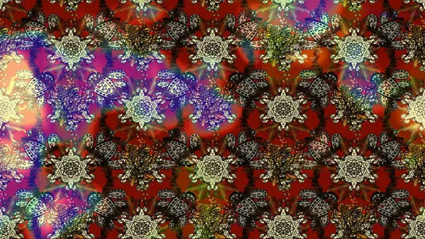 Modaya uygun kumaş deseni. Düz Çiçek Elementleri Tasarımı. Renkli Yaz Temalı eskiz kalıbı. Sevimli çiçek raster deseni.