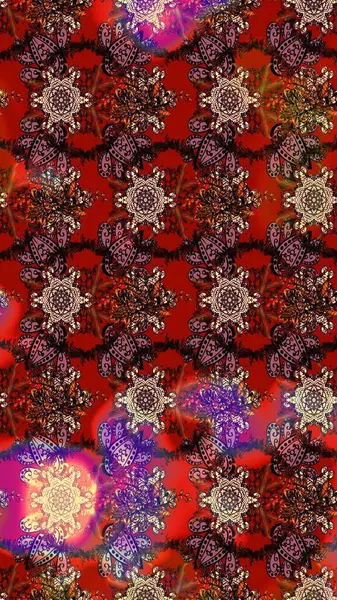 Raster. Güzel suluboya çiçekler, parlak resim ilham verici, kırmızı ve pembe çiçek desenli eskiz arka plan.