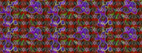 Çiçekli karalama şeklinde Raster çiçek deseni. Kahverengi, kırmızı ve yeşil renkte çiçekler. Nazik, narin çiçek arkaplanı.