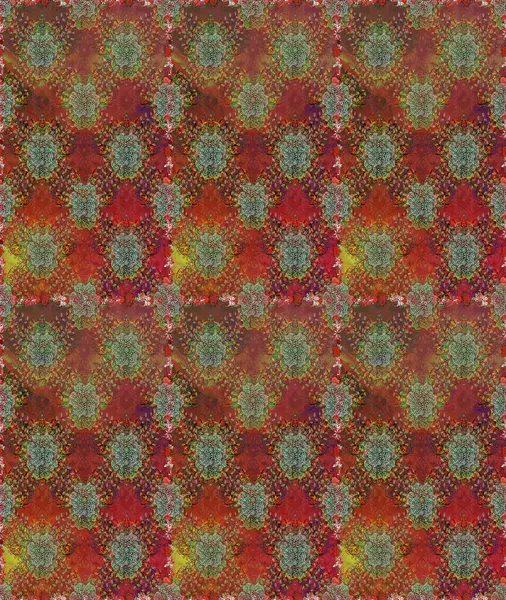 Raster. Raster illüstrasyonu. Kusursuz bir geçmişi var. Eski usul. Tomurcukları çiçek olan sevimli bir çiçek deseni. Kumaş, tekstil ve duvar kağıdı baskısı için..