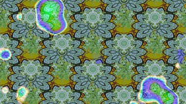 Renkli Bahar Teması eskiz kalıbı. Düz Çiçek Elementleri Tasarımı. Raster illüstrasyonundaki çiçek desenli çizim. Güzel kumaş deseni.