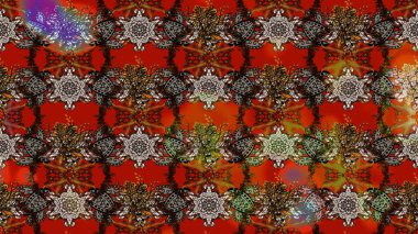 Çiçek arkaplanlı soyut zarafet eskiz deseni. Raster Güzel kumaş deseni.