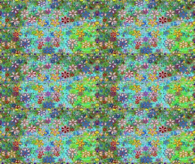 Sevgililer günü ve tebrik kartı konsepti için şık bir davetiye. Çiçek kompozisyonu, el boyası, hassas şablon. Üst manzara, yumuşak yeşil ve mavi renkli. Manzaralı çiçek deseni.