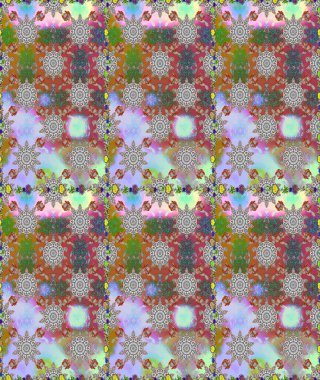 Üretim, duvar kağıdı, baskı, hediye paketi ve scrapbooking Tekstil veya kitap için çiçek sorunsuz arka plan kapsar. Raster resim. Küçük ölçekli çiçek basit şirin desen.