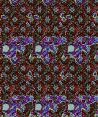 Kahverengi renkli çiçekler. Elle boyanmış suluboya resim çizimi çiçekler ve bitkiler.