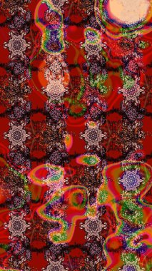 Çocuk stili. Düz Çiçek Elementleri Tasarımı. Çiçekli eskiz arkaplanı. Renkli Bahar Teması çizim şablonu.