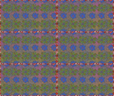 Güzel suluboya çiçek buketi pürüzsüz desen.