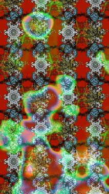 Tekstil veya kitap kapakları, imalat, duvar kağıtları, baskı, hediye paketi ve yapıştırma kitabı için çiçek eskizi geçmişi. Raster illüstrasyonu. Küçük ölçekli çiçeklerdeki basit sevimli desen.