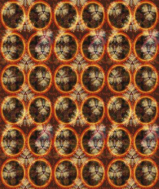 Raster düz çiçek çizim deseni. Kahverengi renkli çiçekler. Tasarım hediye paketi, tebrik kartları, posterler ve afiş tasarımı.